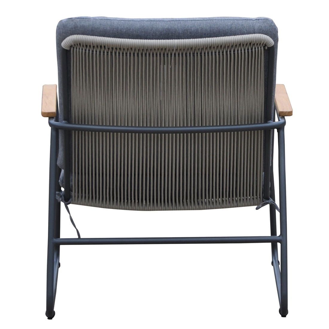OUTLIV. Maranello Loungesessel Stahl/Rope