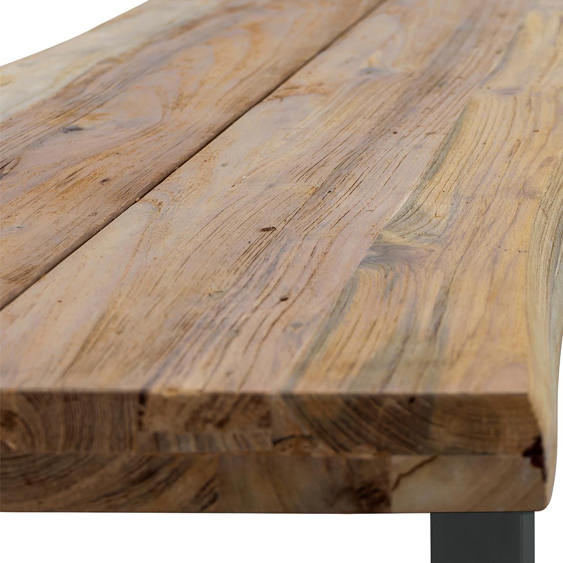 OUTLIV. Orlando Gartenbank 240cm Edelstahl/Teak Recycelt