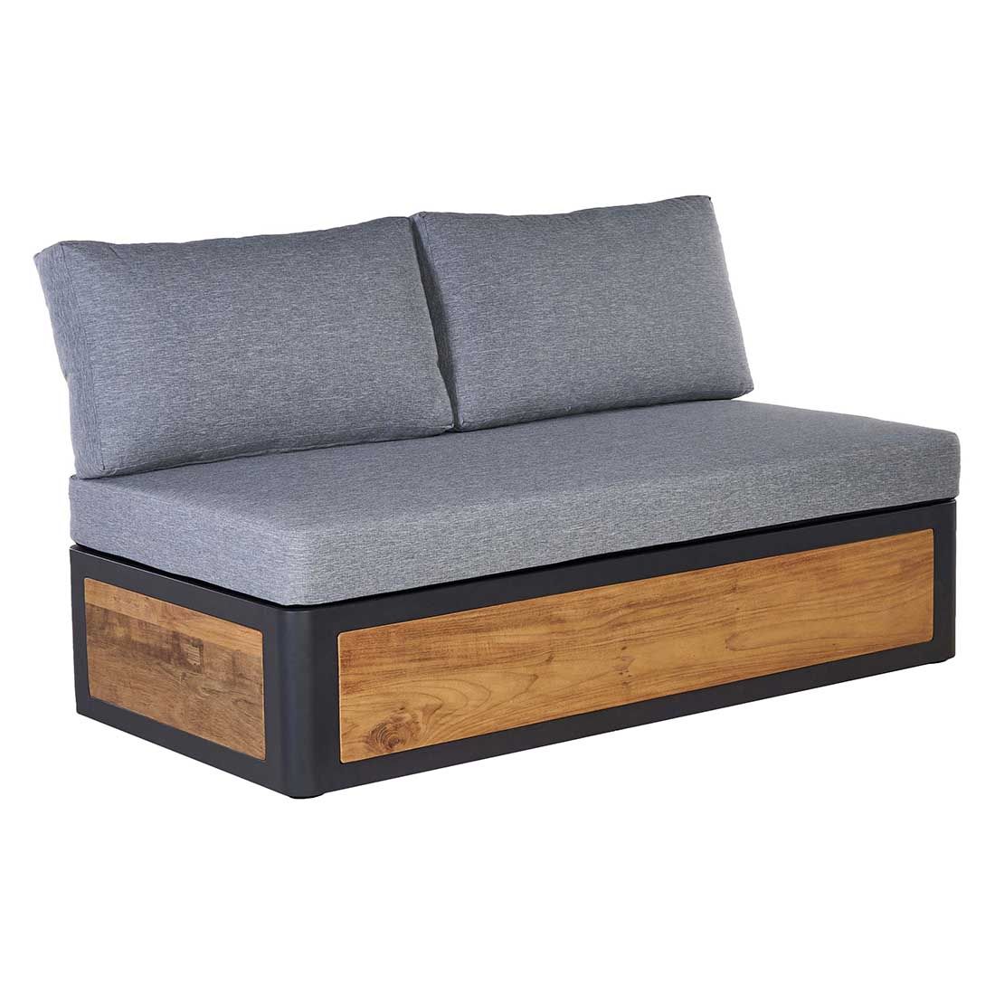 OUTLIV. Paros Loungeset Aluminium/Teak/Olefin