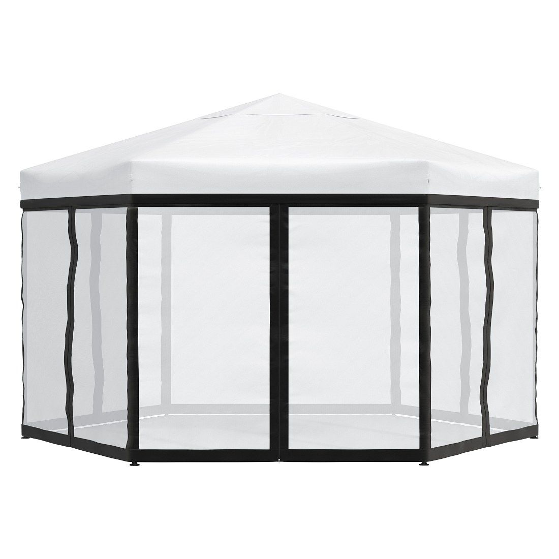 OUTLIV. Gartenpavillon 335x335cm Stahl/Stoff