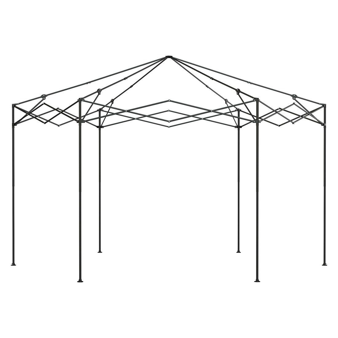 OUTLIV. Gartenpavillon 335x335cm Stahl/Stoff