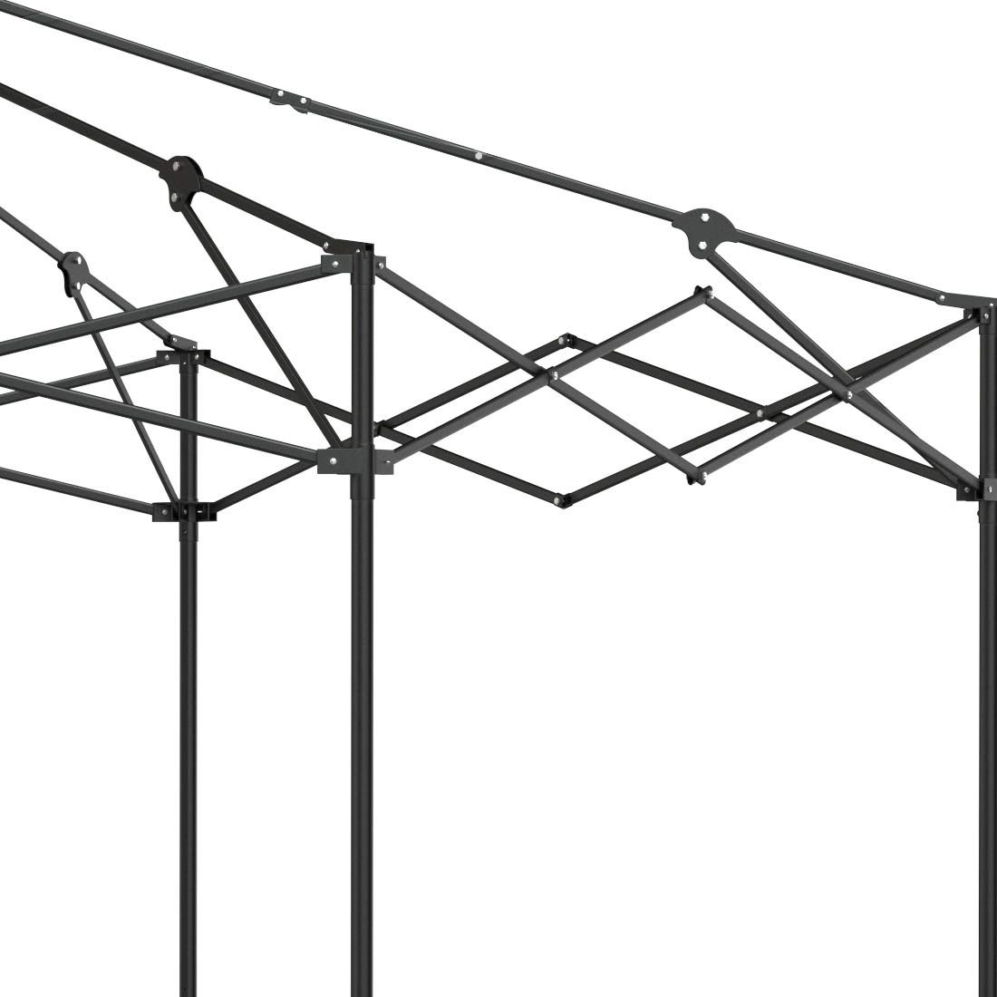 OUTLIV. Gartenpavillon 335x335cm Stahl/Stoff
