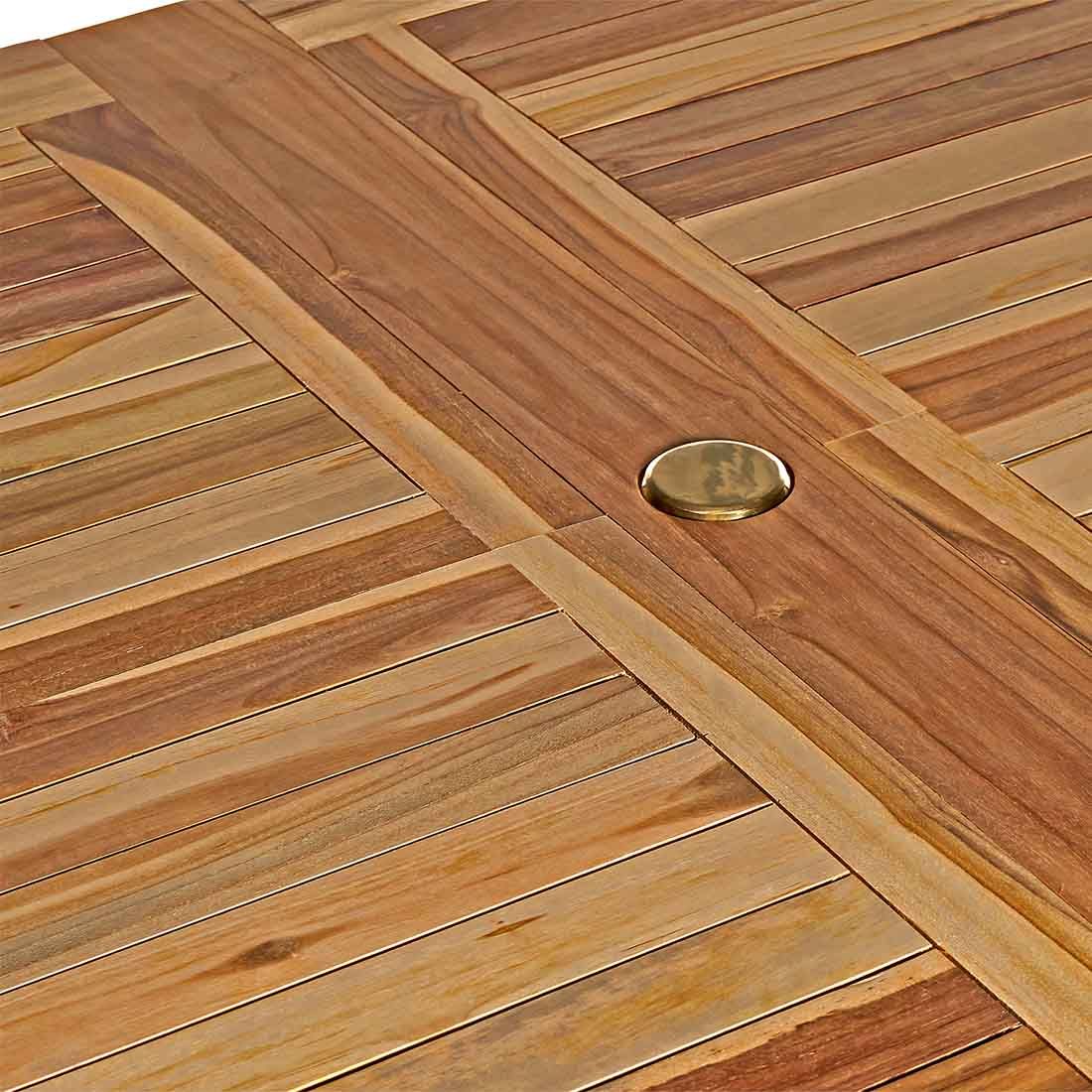 OUTLIV. Ontario Ausziehtisch 195/295x110cm Teak