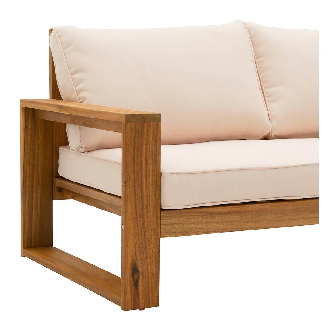 OUTLIV. Santa Cruz Gartensofa Akazie/Polyester
