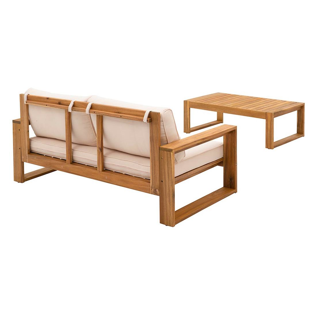 OUTLIV. Santa Cruz Loungeset 2-tlg. Akazie/Polyester