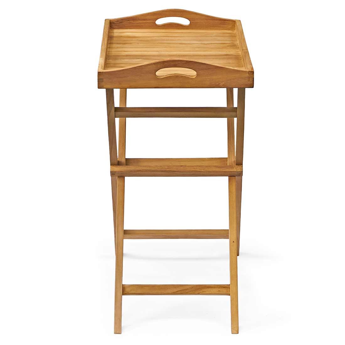OUTLIV. Tray Gartentisch 40x63cm Teak