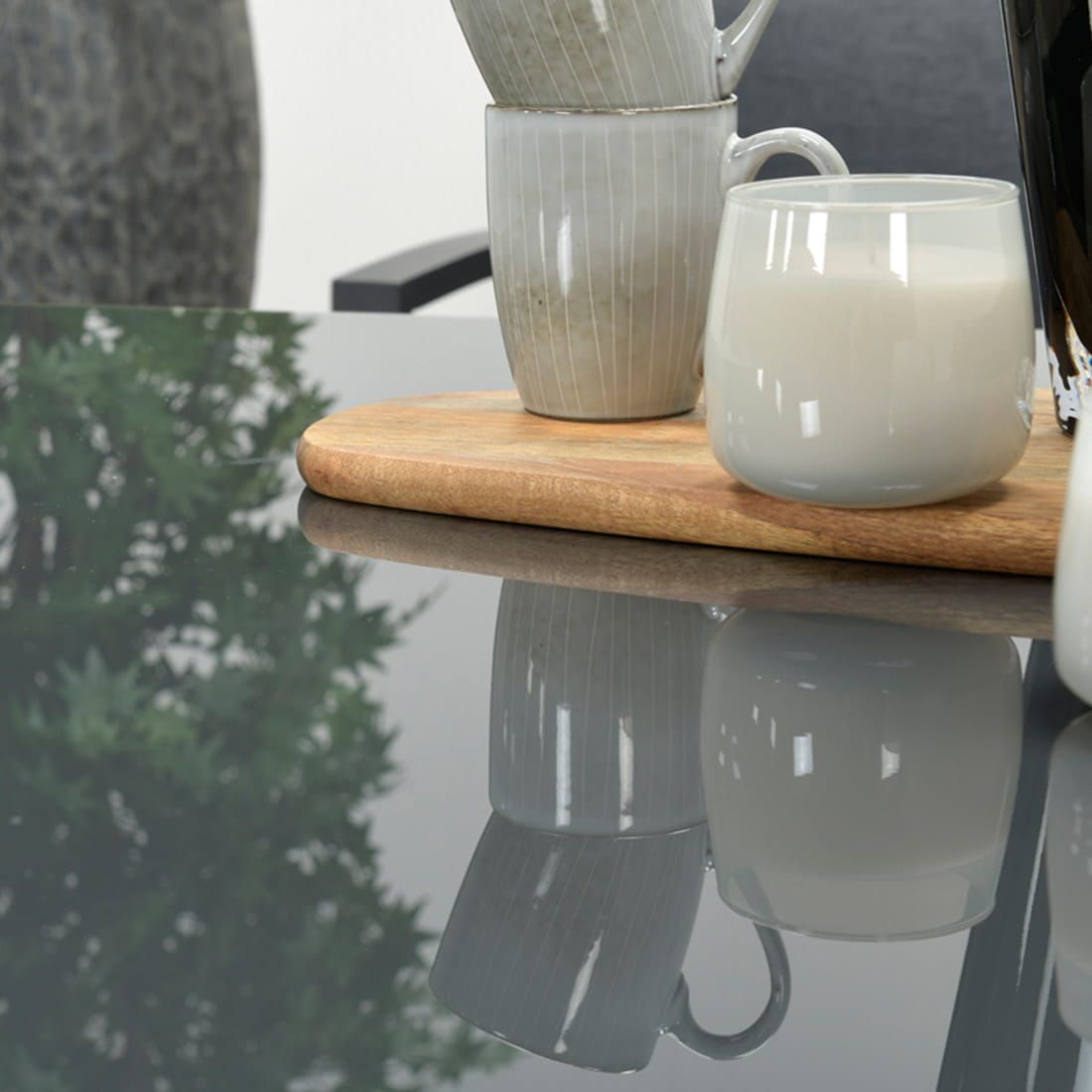 OUTLIV. Wellington Dininglounge 3-tlg. Aluminium/Polster