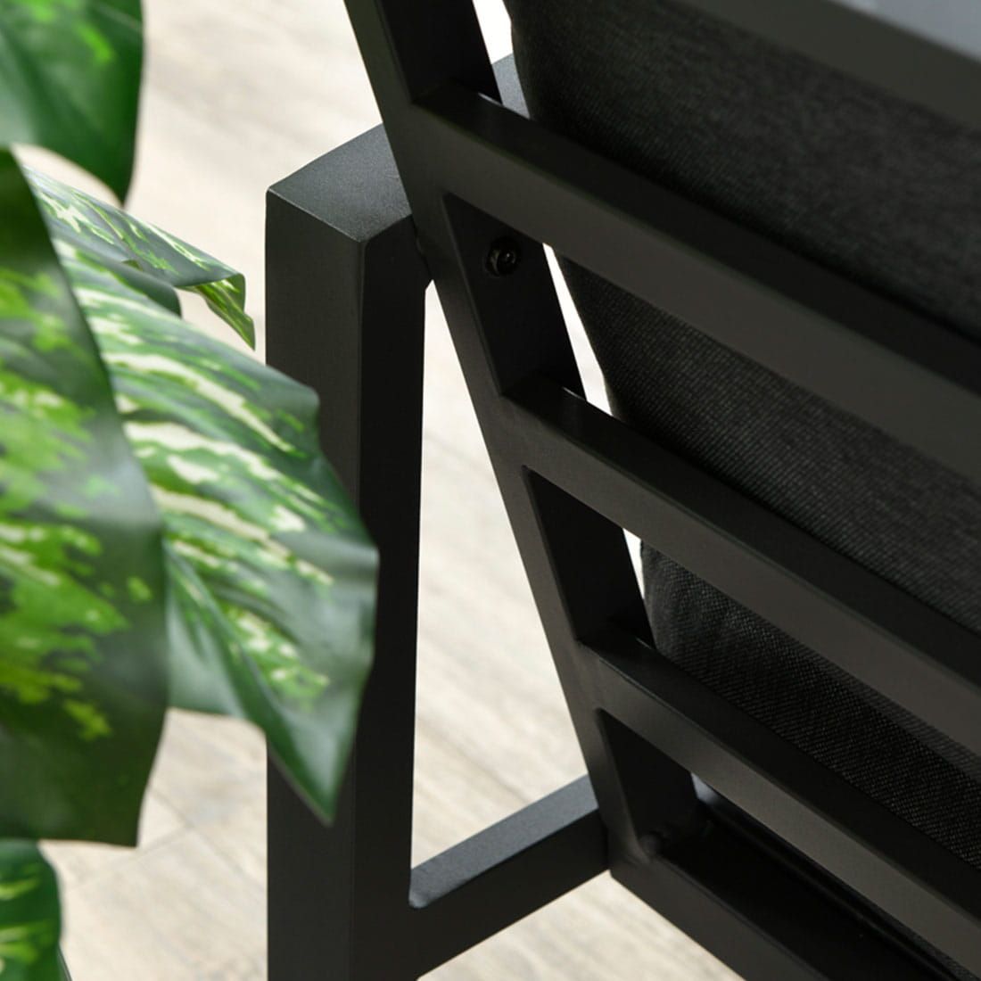 OUTLIV. Wellington Dininglounge 3-tlg. Aluminium/Polster