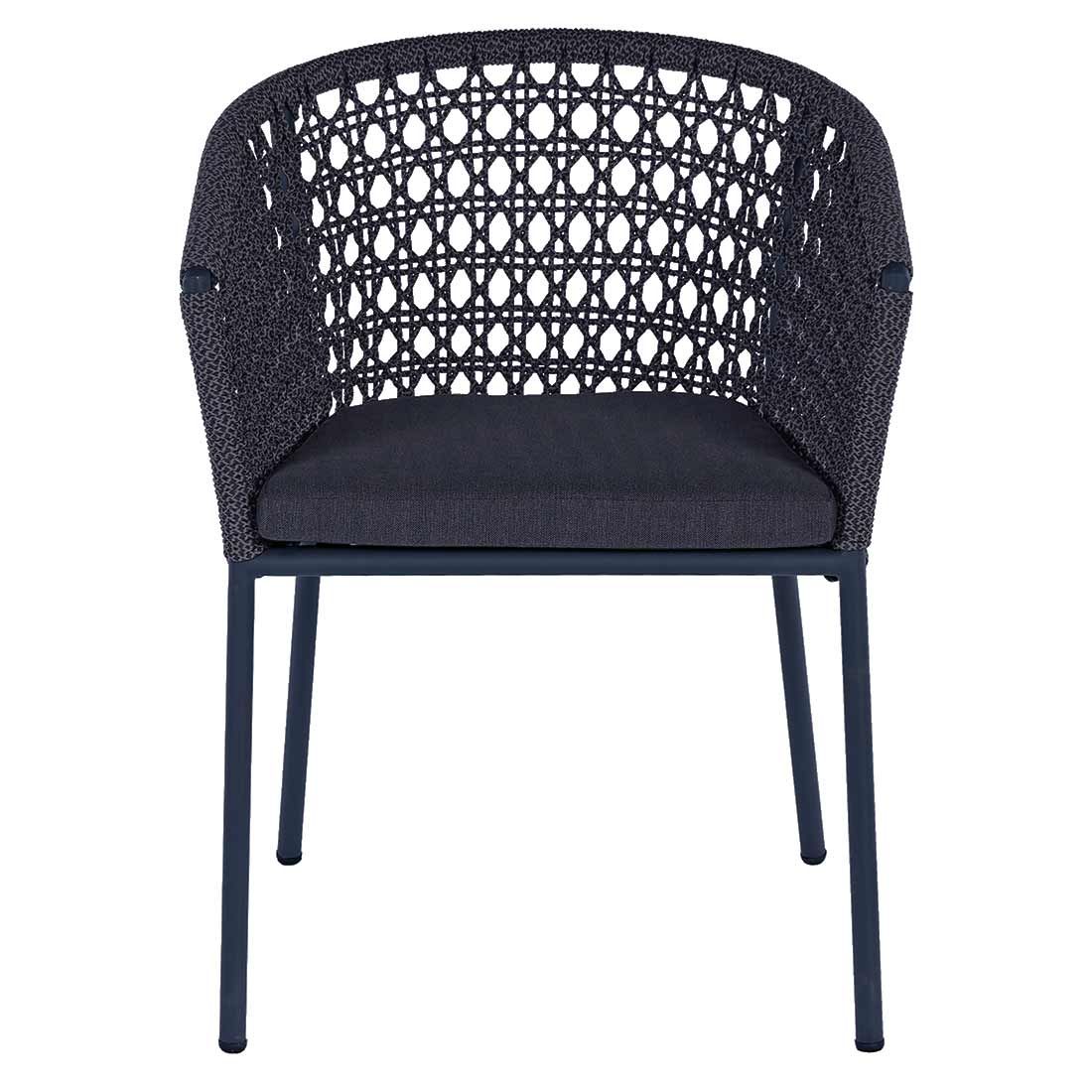 OUTLIV. Zui Gartensessel Aluminium/Rope inkl. Kissen