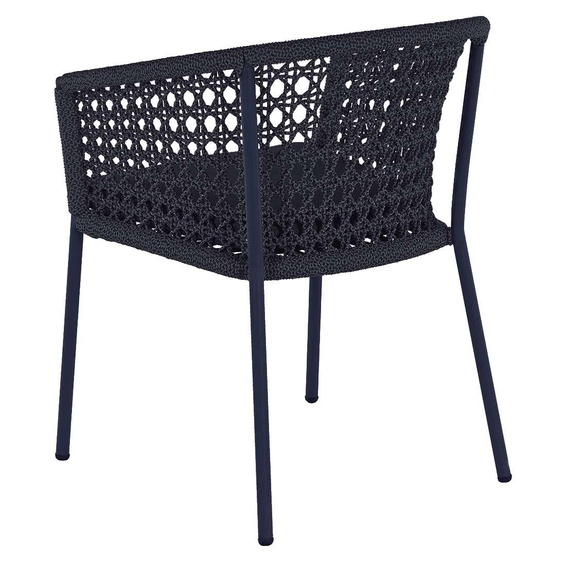 OUTLIV. Zui Gartensessel Aluminium/Rope inkl. Kissen