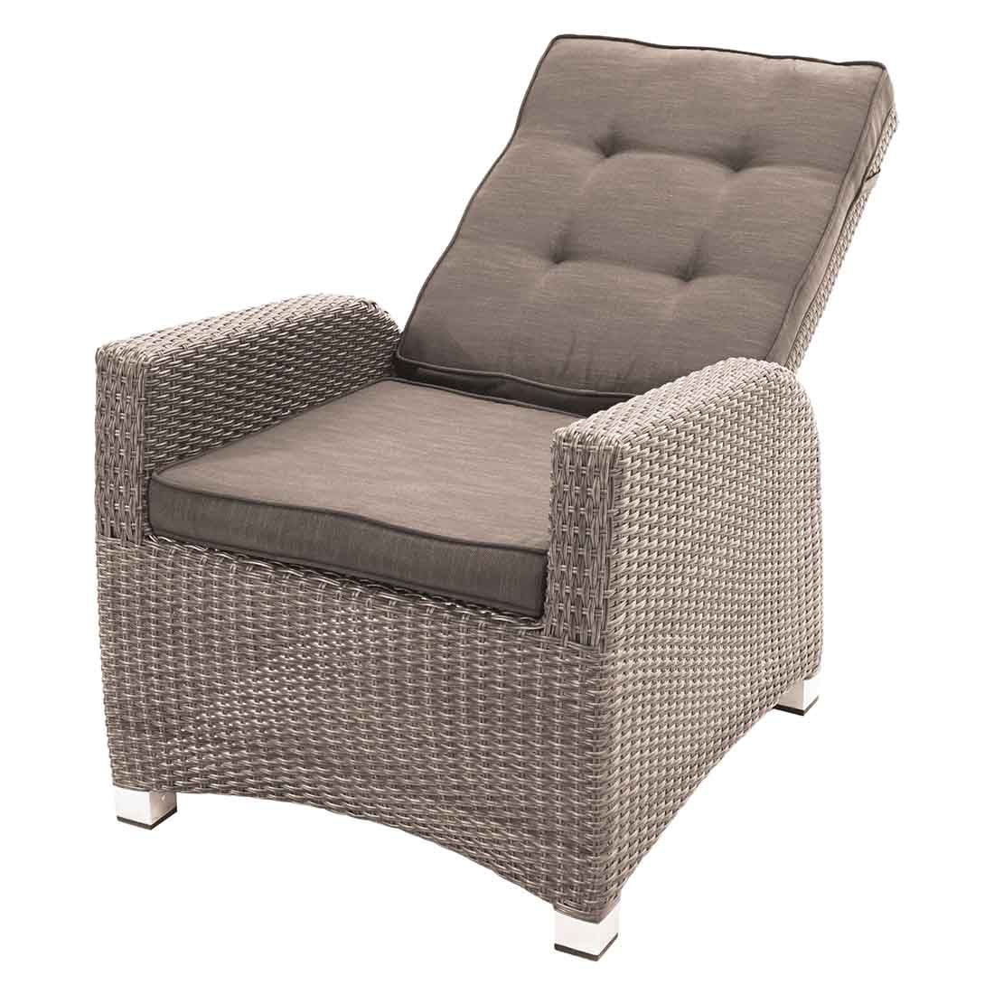 Ploß Nizza Comfort Gartensessel Geflecht/Polster