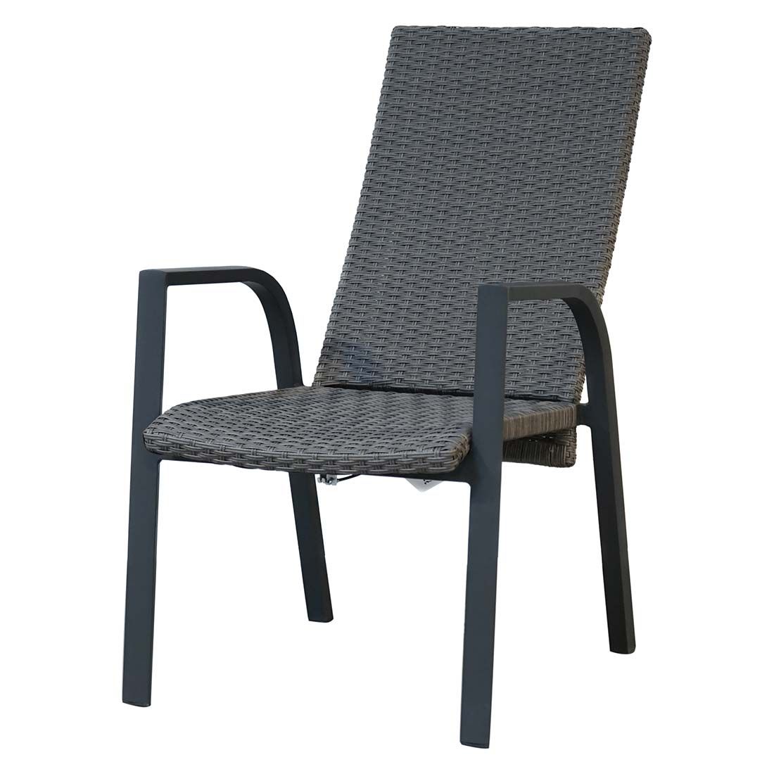 Ploß Kiribati Stapelsessel Aluminium/Geflecht