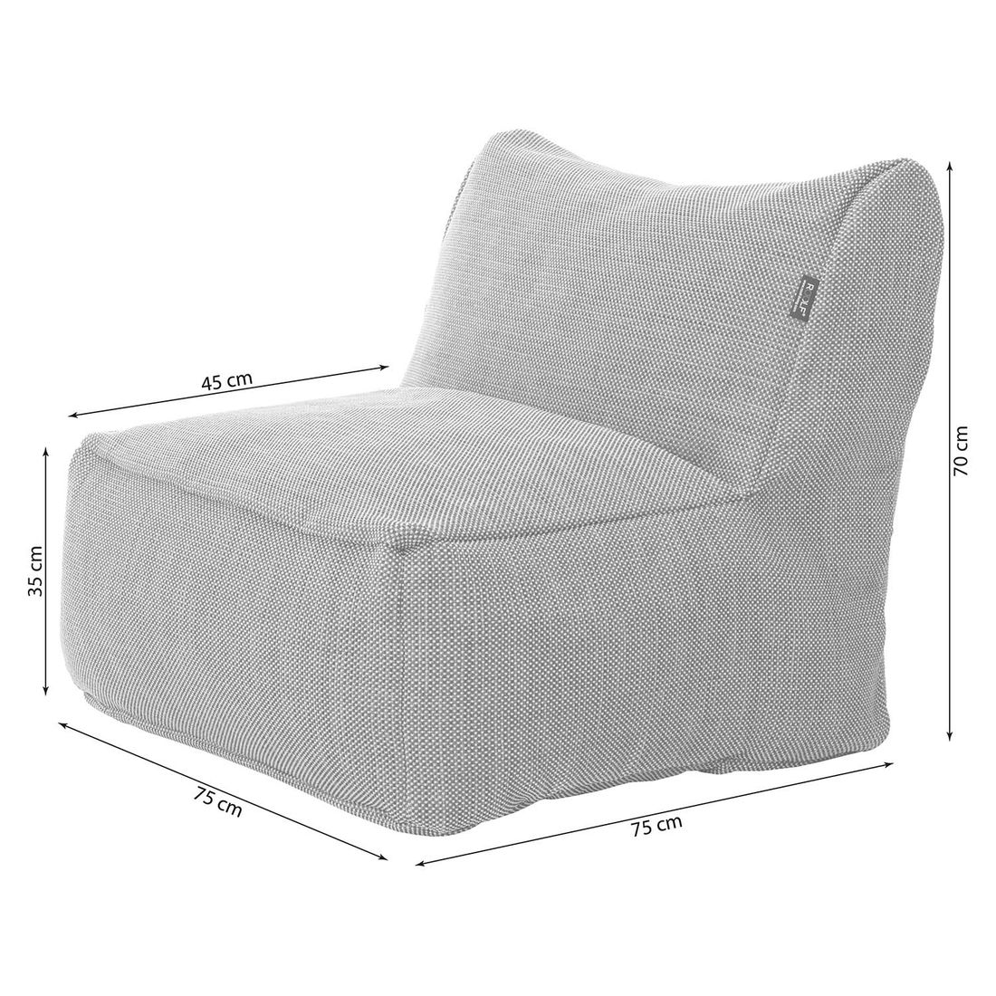 ROOLF Living Dotty Cloud Loungebank Polypropylen