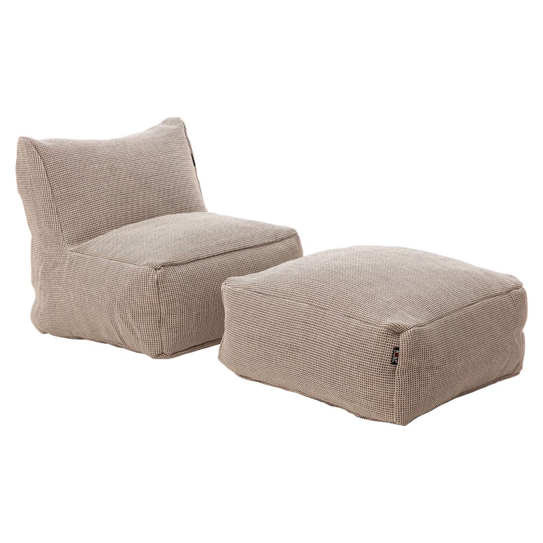 ROOLF Living Dotty Cloud Loungesessel inkl. Hocker Polypropylen