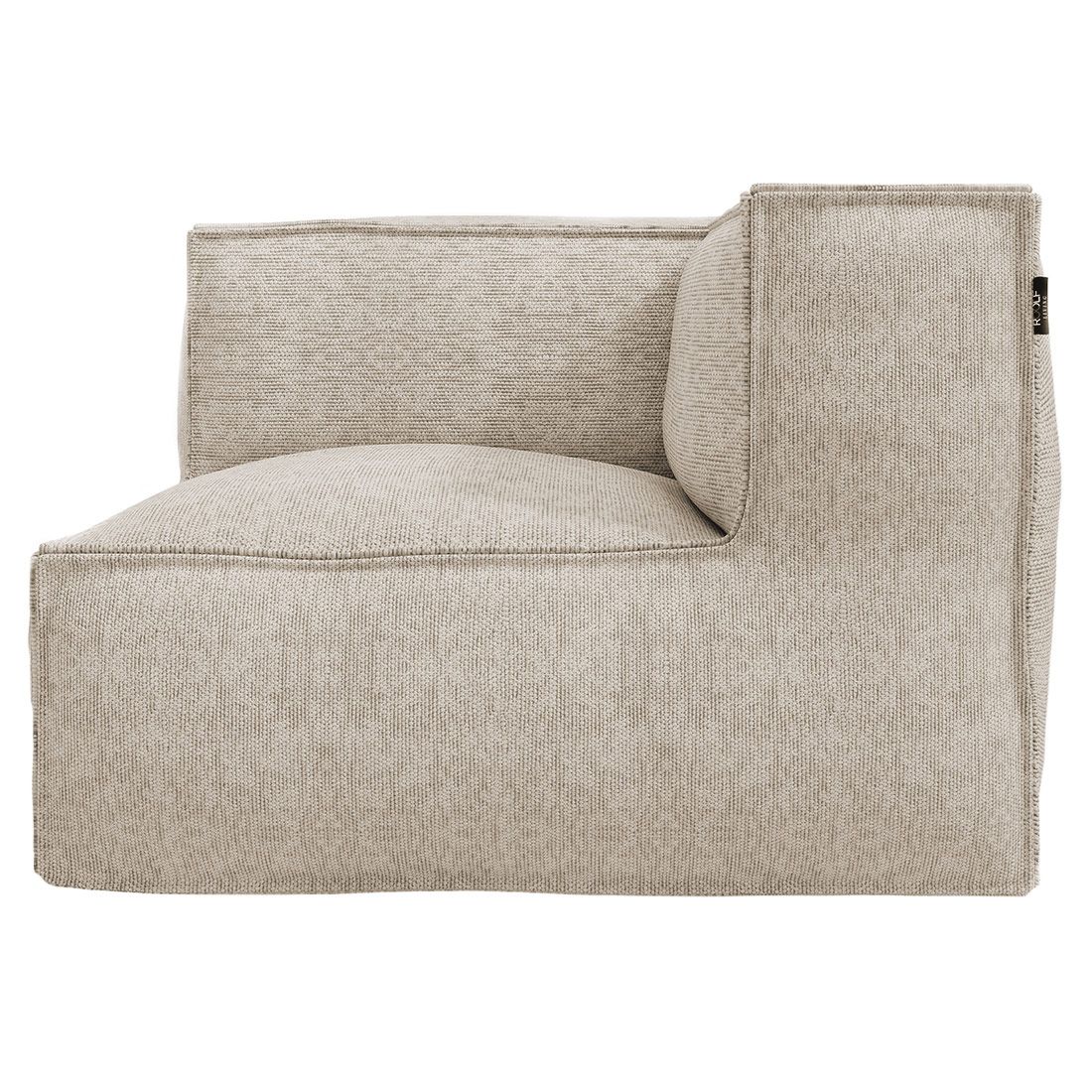 ROOLF Living Silky Loungesessel Polypropylen/Chenille