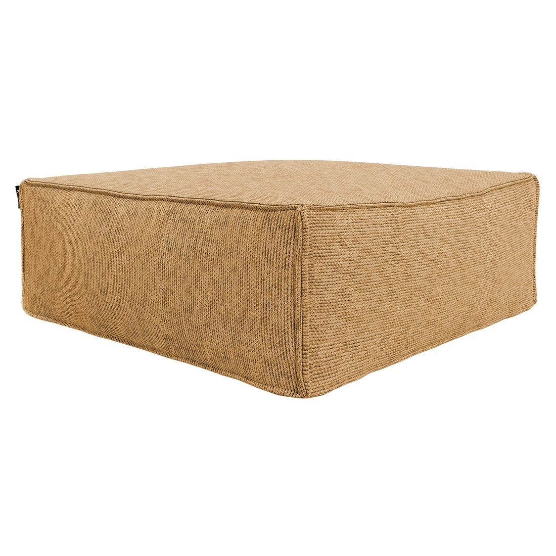 ROOLF Living Silky Loungehocker Polypropylen/Chenille