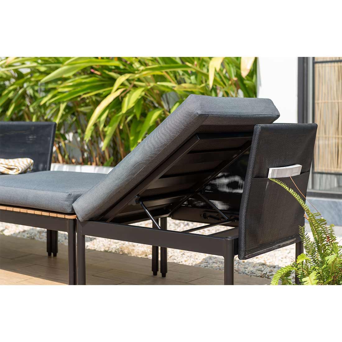 LifestyleGarden Colobus Loungeset 3-tlg.  Aluminium/Textilene