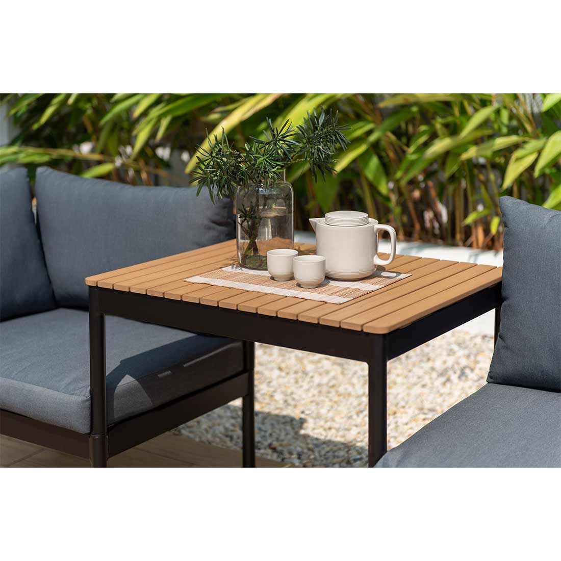 LifestyleGarden Colobus Loungeset 3-tlg.  Aluminium/Textilene