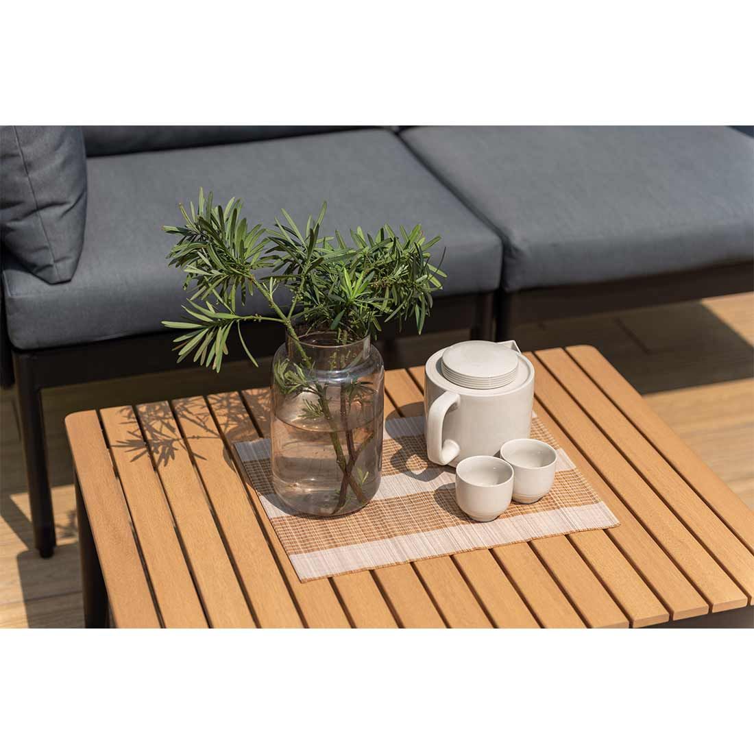 LifestyleGarden Colobus Loungeset 3-tlg.  Aluminium/Textilene