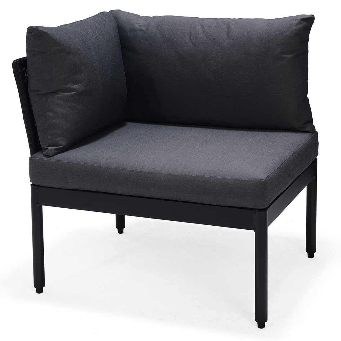 LifestyleGarden Colobus Loungeset 3-tlg.  Aluminium/Textilene