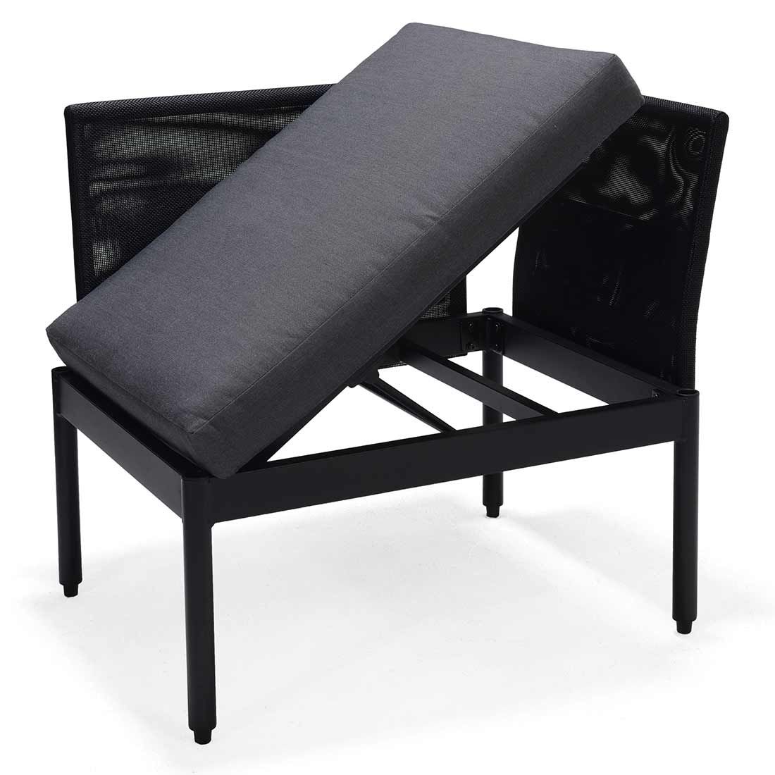 LifestyleGarden Colobus Loungeset 3-tlg.  Aluminium/Textilene