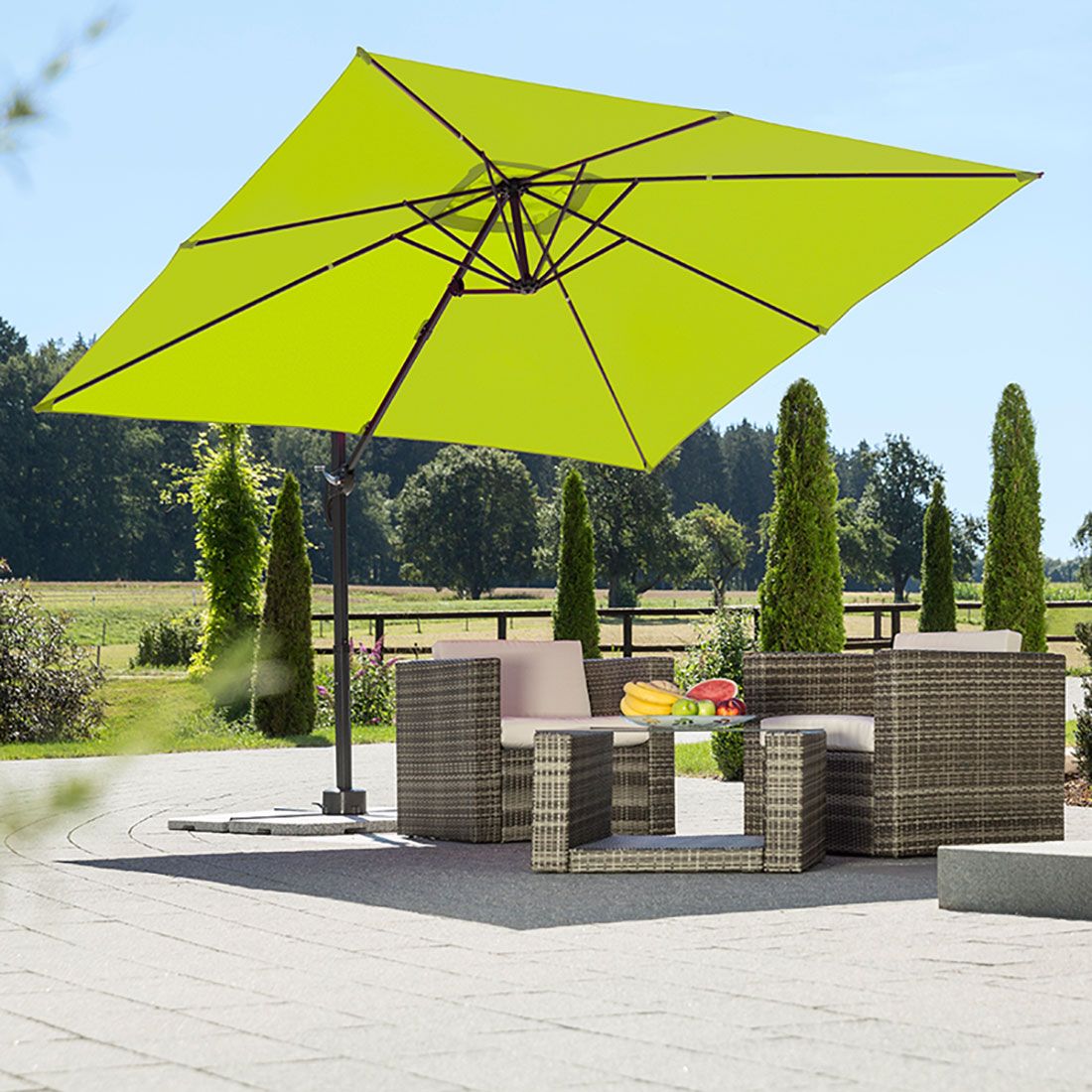 Schneider Rhodos Junior Ampelschirm 270x270cm