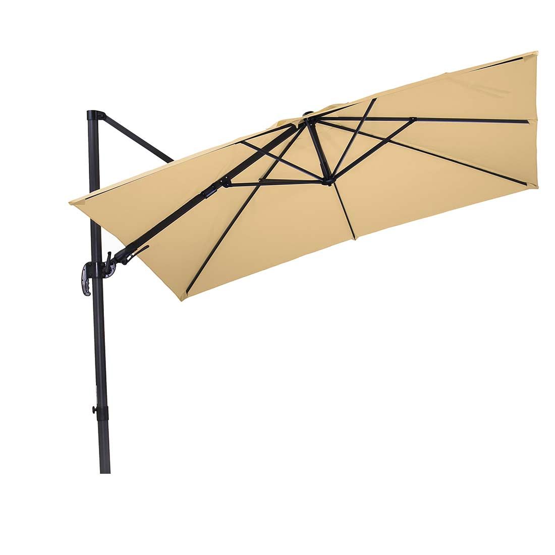 Schneider Rhodos Basic Twist Ampelschirm 270x270cm