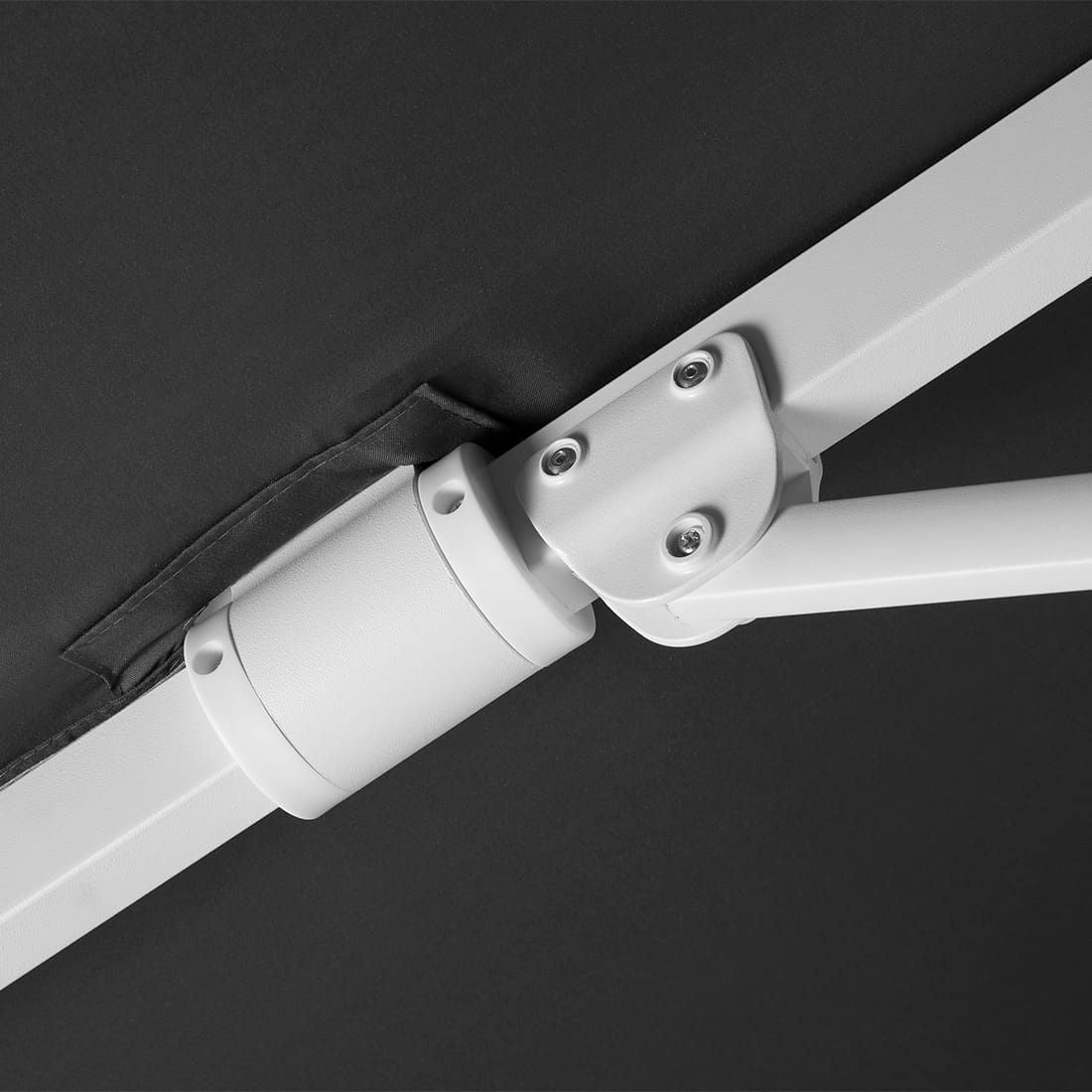 Schneider Rhodos Twist-Bianco Ampelschirm 300x300cm
