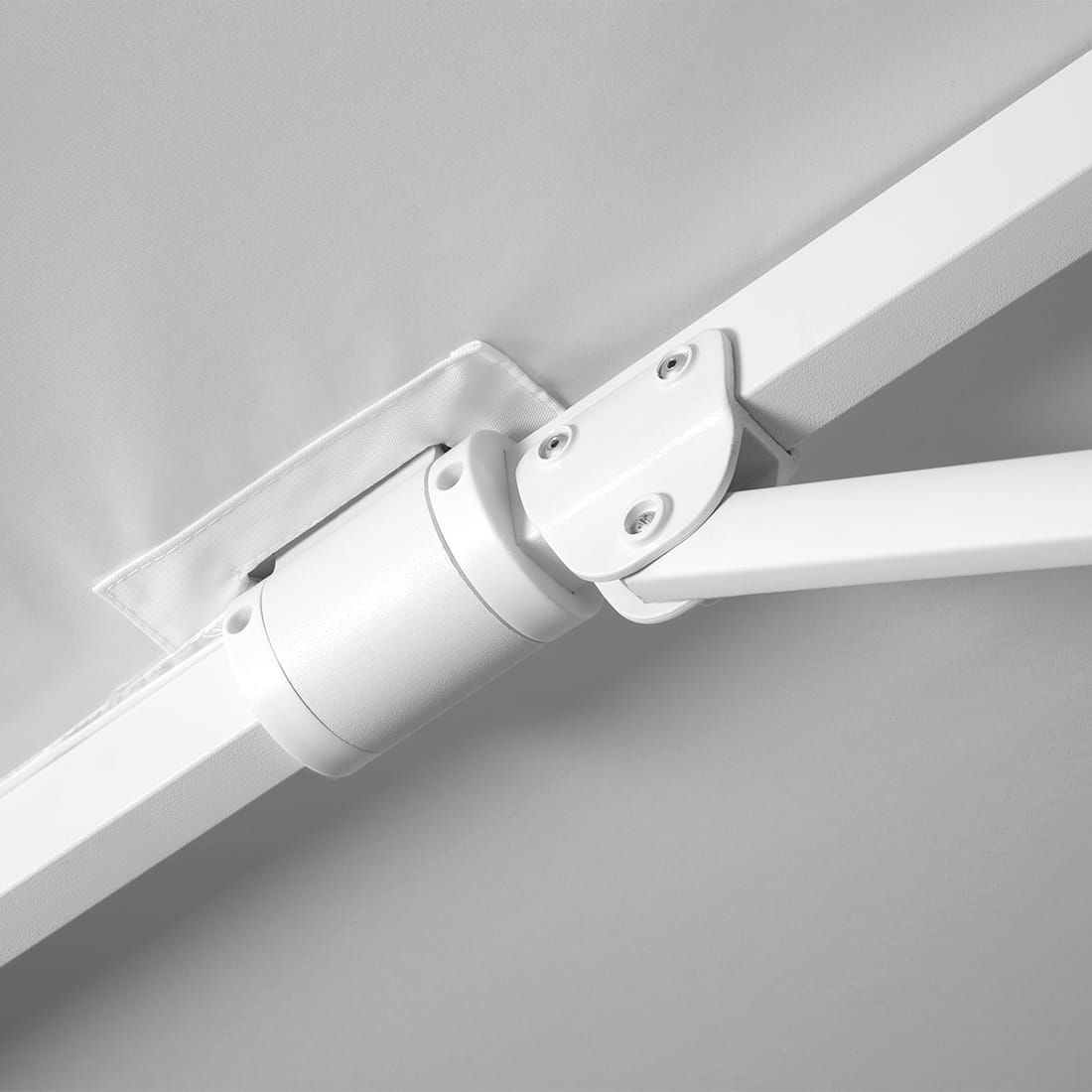Schneider Rhodos Twist-Bianco Ampelschirm 300x300cm