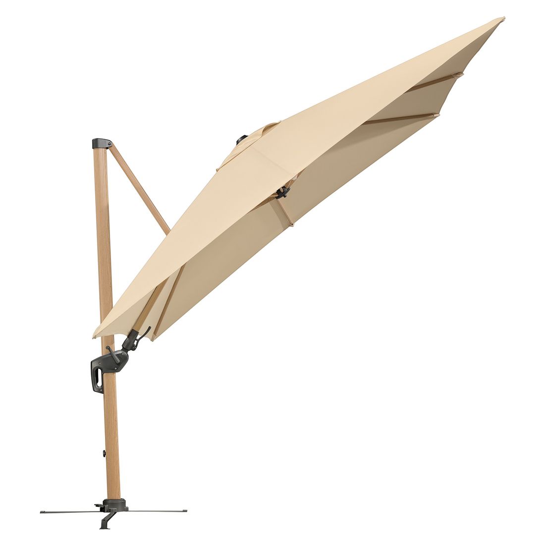 Schneider Rhodos Twist-Woody Ampelschirm 300x300cm