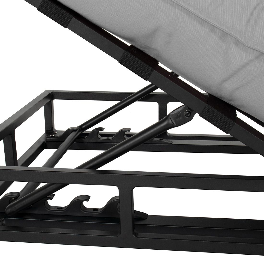 Schöner Wohnen Lunen Gartenliege verstellbar Aluminium/Sunbrella