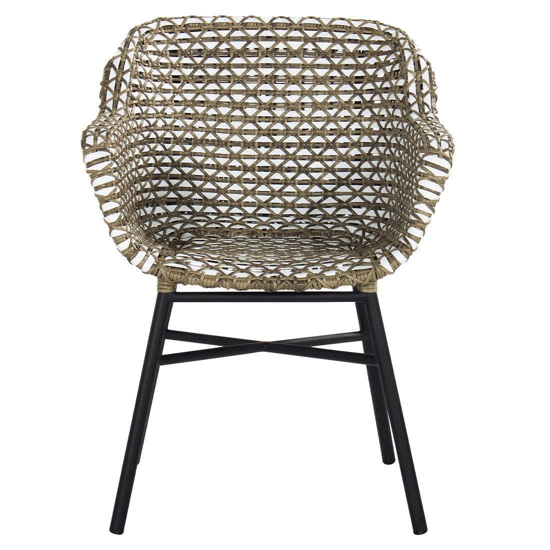 Schöner Wohnen Saba Gartensessel Aluminium/Kunststoff/Polyrattan