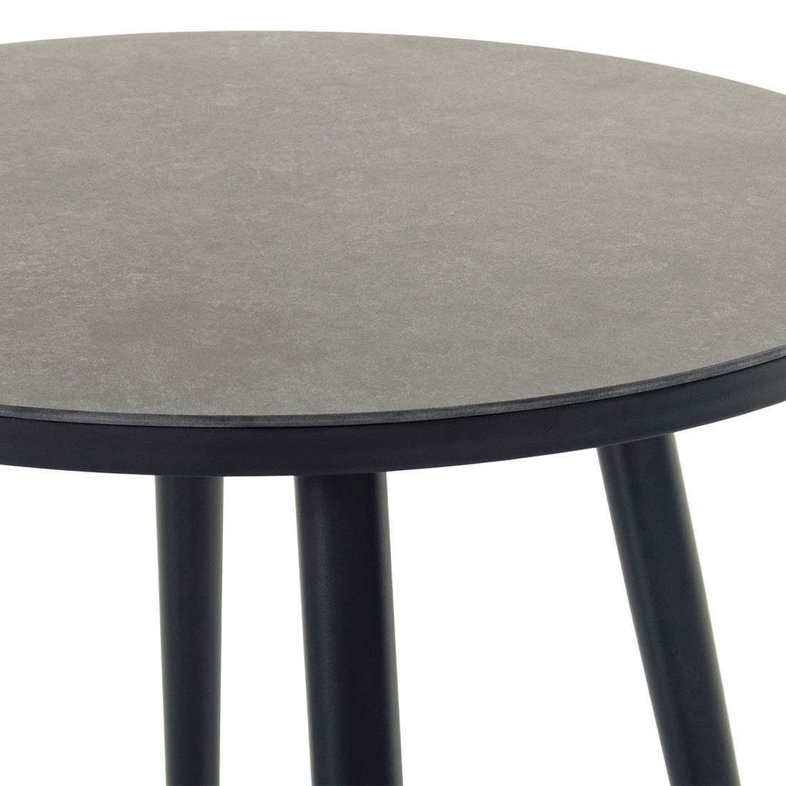 Schöner Wohnen Texel Gartentisch Ø66cm Aluminium/Glaskeramik