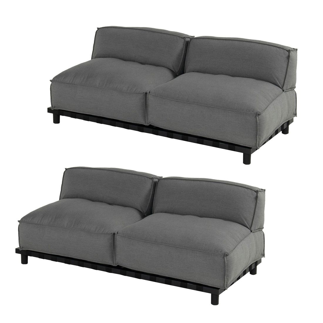 Schöner Wohnen Vlieland Loungeset inkl. Loungetisch Aluminium
