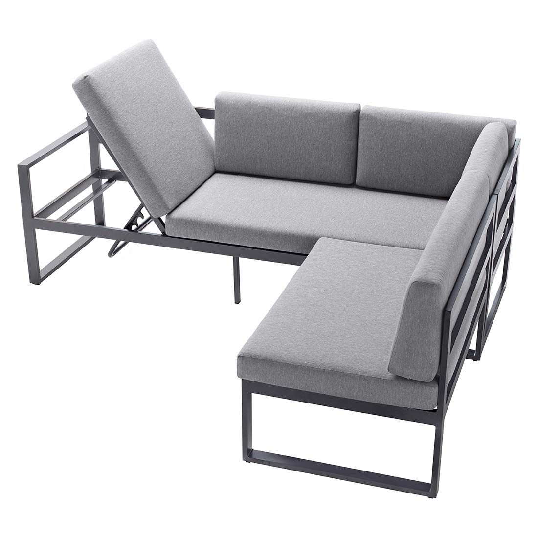 Sieger Adelaide Dininglounge Tisch 120x80cm Aluminium/Sunproof