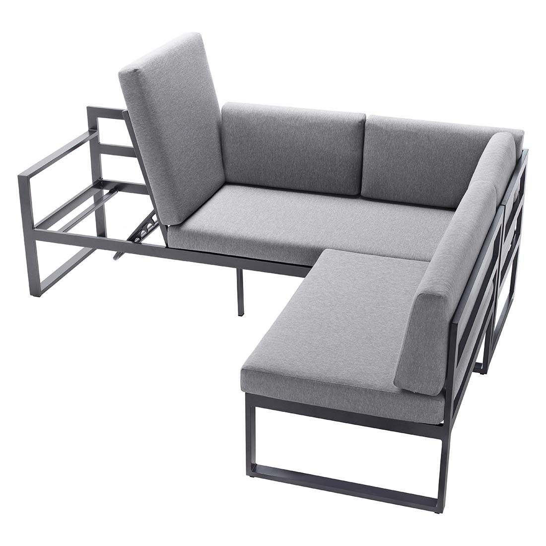 Sieger Adelaide Dininglounge Tisch 120x80cm Aluminium/Sunproof
