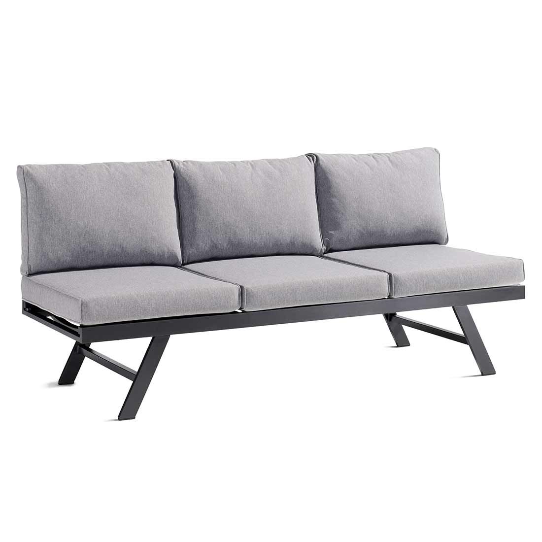 Sieger Auckland Gartensofa Aluminium/Sunproof
