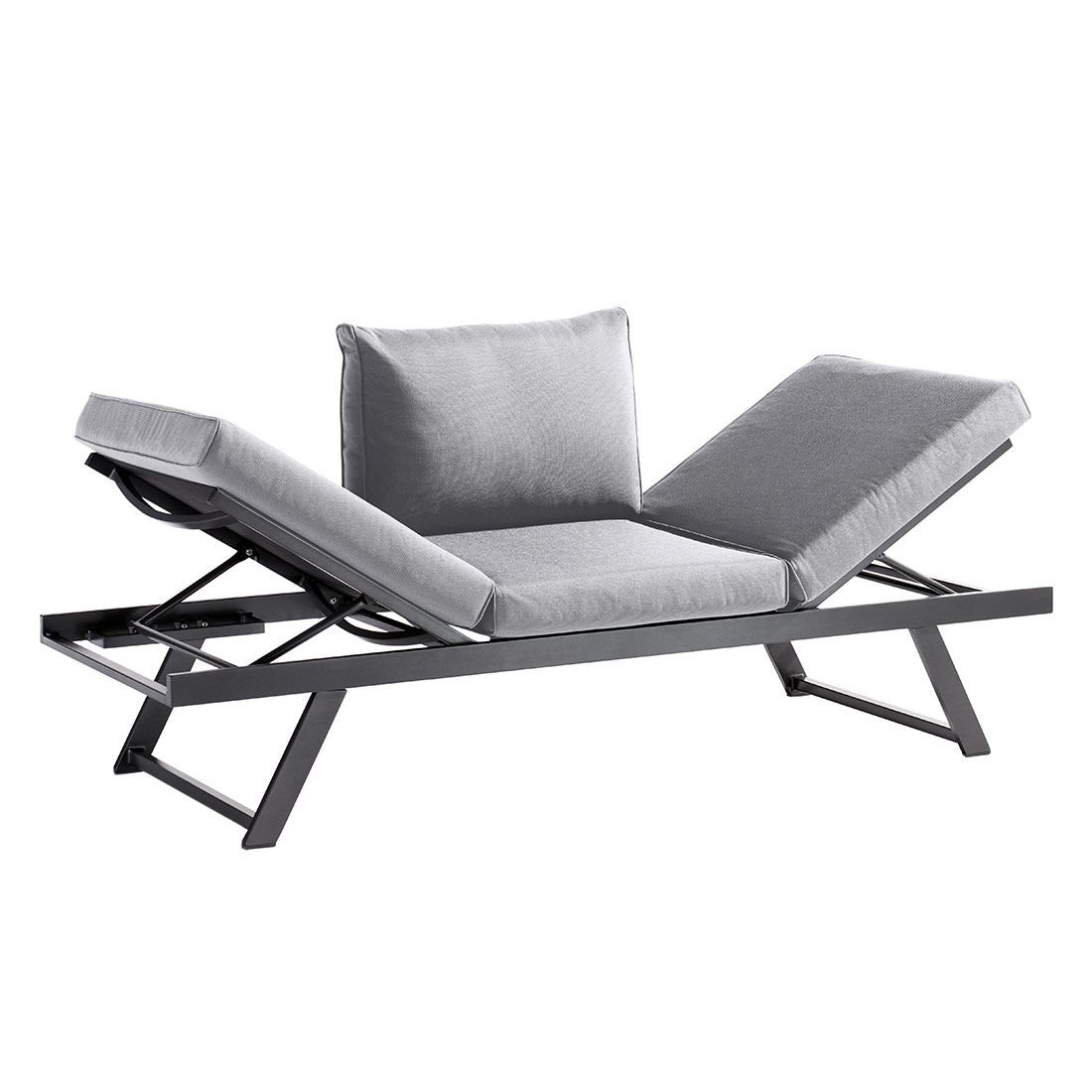 Sieger Auckland Gartensofa Aluminium/Sunproof