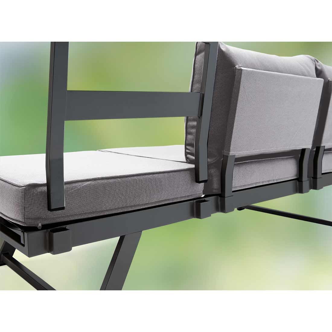 Sieger Auckland Gartensofa Aluminium/Sunproof