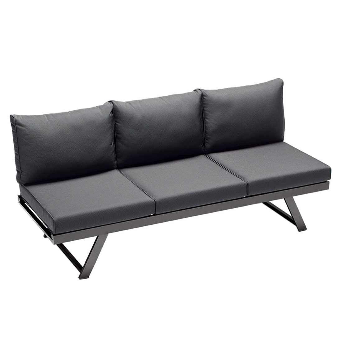 Sieger Auckland Ecklounge 3-tlg. Aluminium/Sunproof