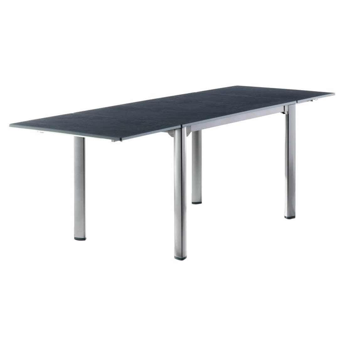 Sieger Ausziehtisch 120/170/220x80cm Aluminium/Vivodur
