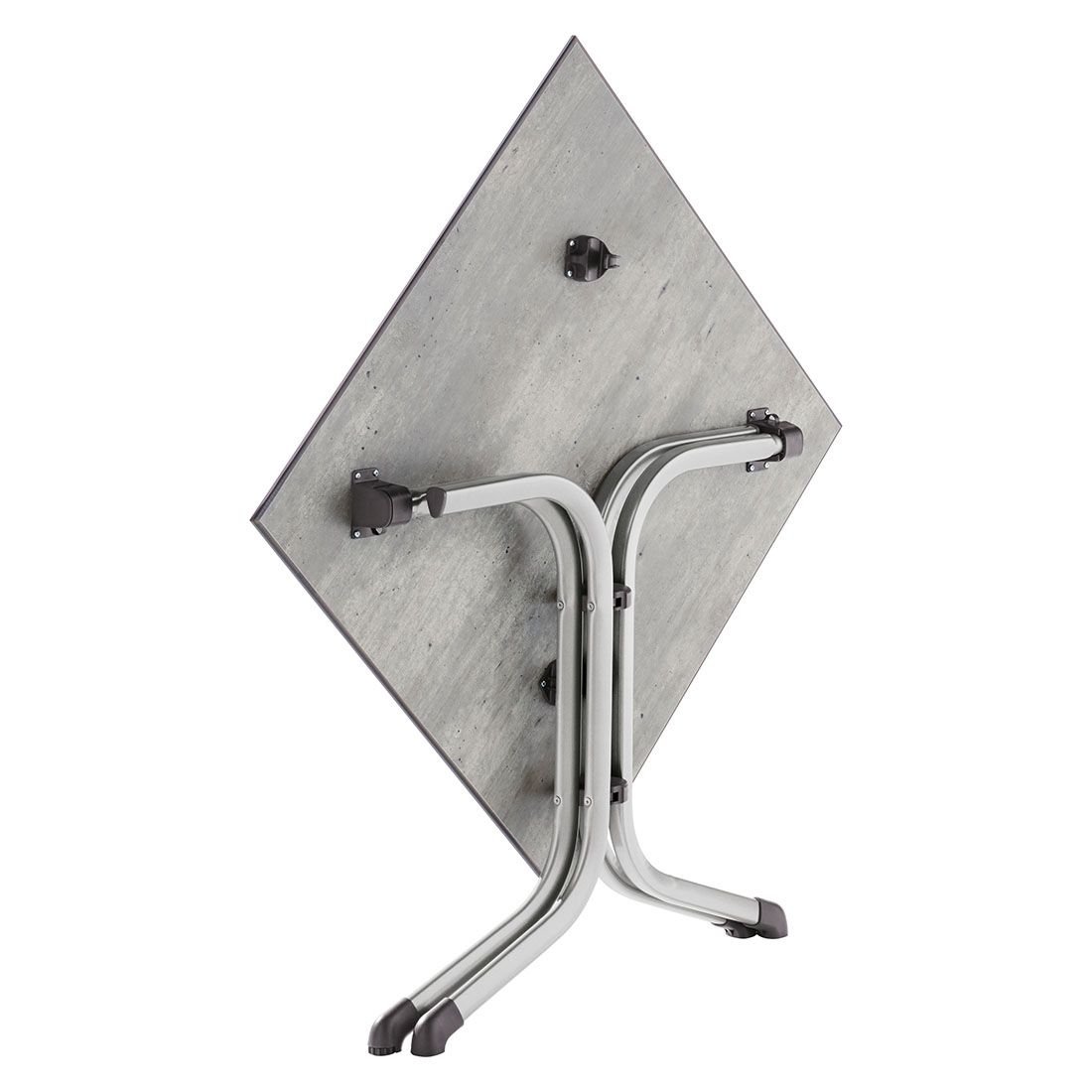 Sieger Boulevard Klapptisch 80x80cm Stahl/Polytec