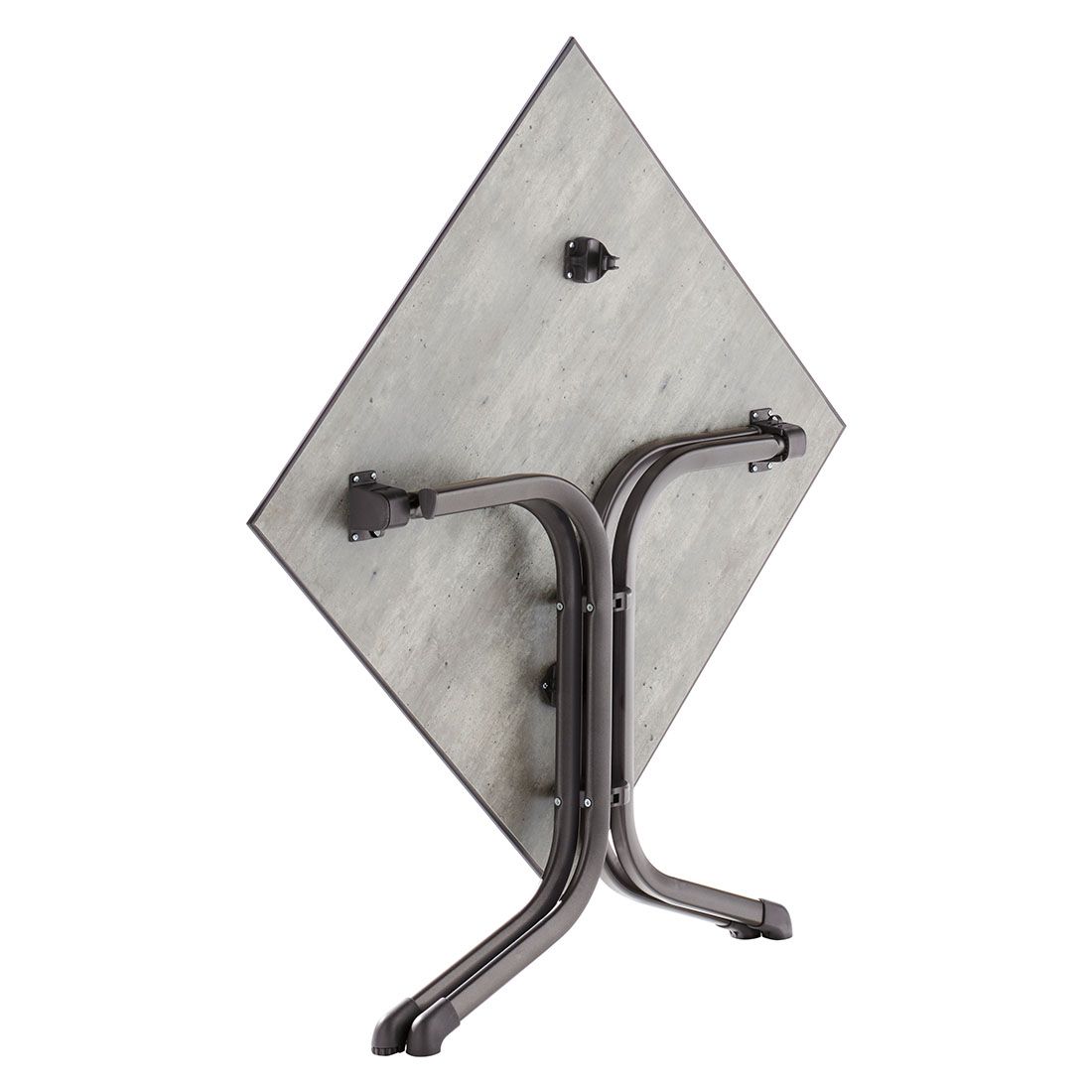 Sieger Boulevard Klapptisch 80x80cm Stahl/Polytec