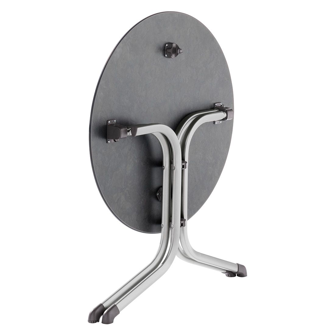 Sieger Boulevard Klapptisch Ø85cm Stahl/Polytec