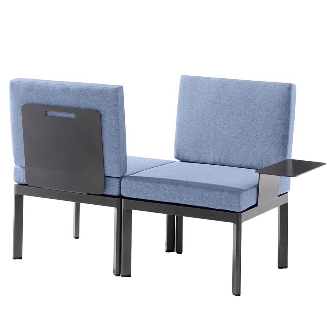 Sieger Lugo Lounge Basis Aluminium