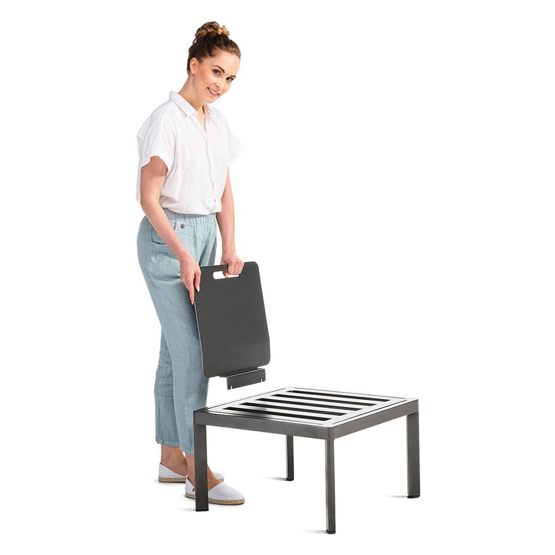 Sieger Lugo Loungesessel Aluminium