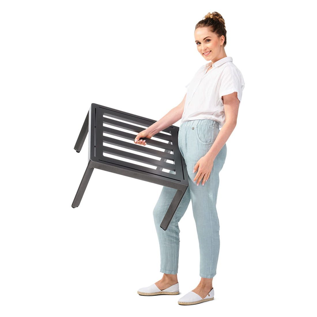 Sieger Lugo Loungesessel Aluminium