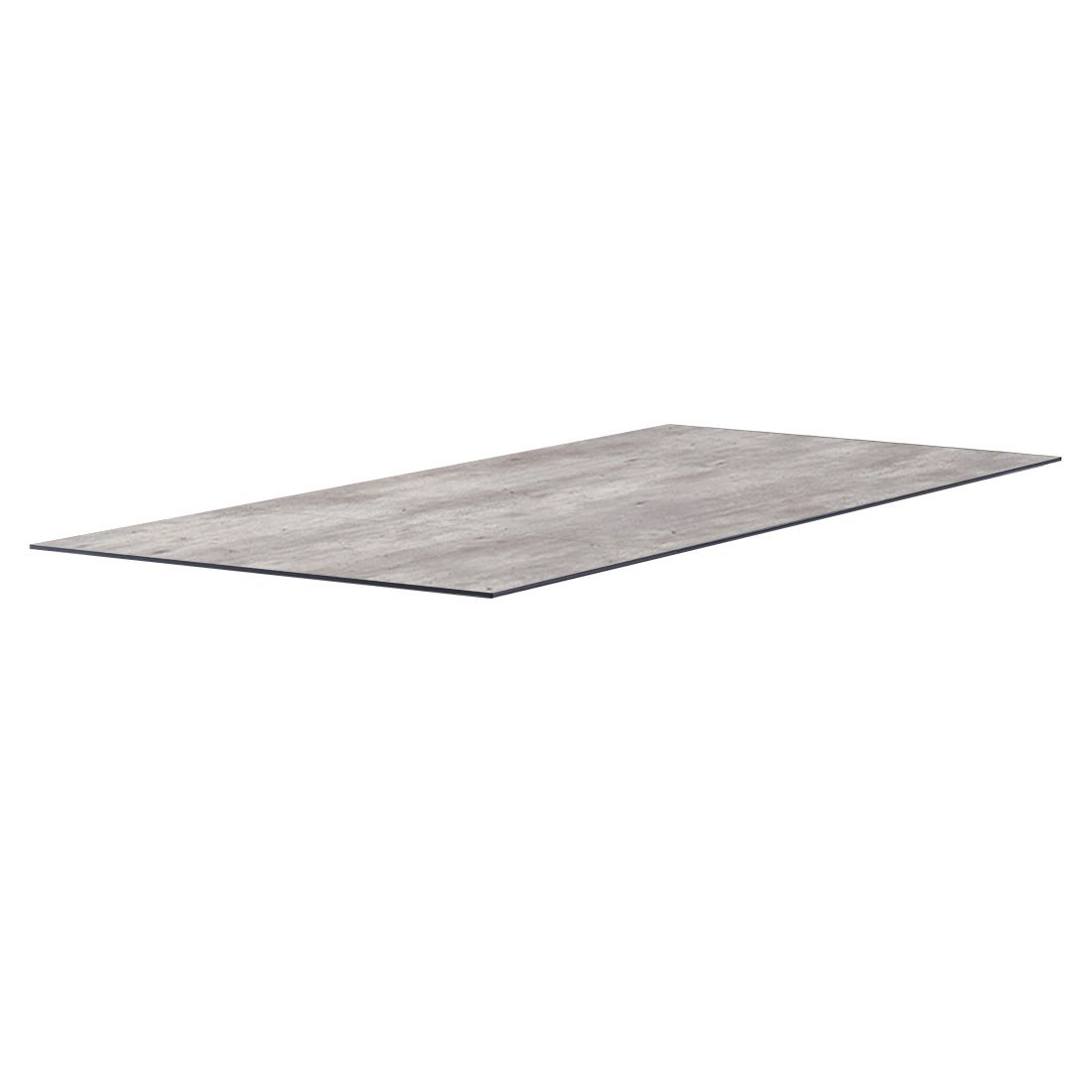 Sieger Gartentisch-Platte 165x100cm inkl. 2 Einlegeplatten Polytec