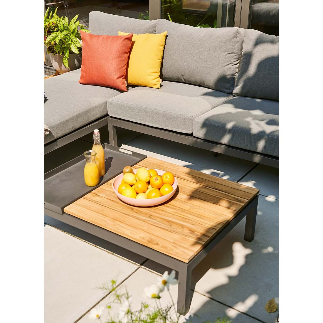 Siena Garden Alvida Ecklounge Aluminium/Polyester