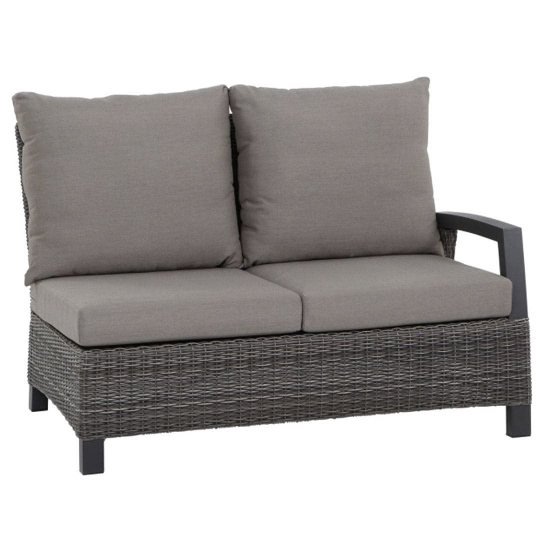 Siena Garden Corido Dininglounge 5-teilig Aluminium/Geflecht